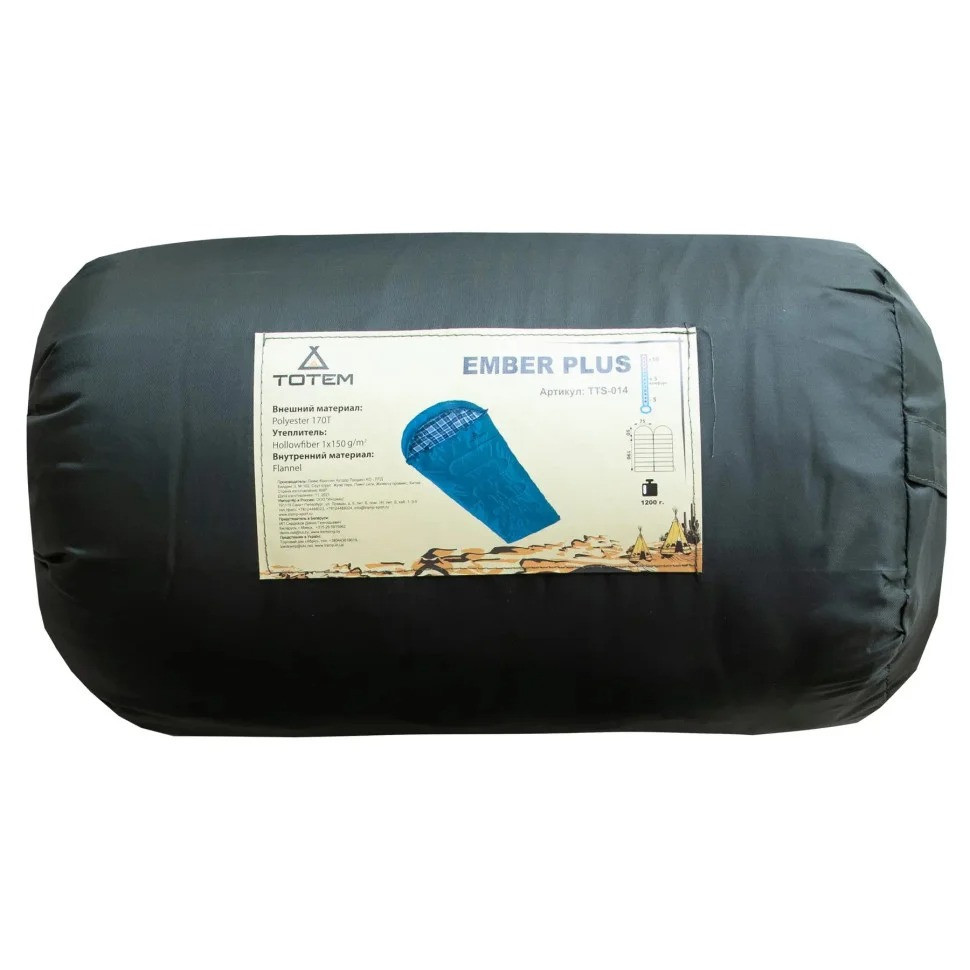 Спальний мішок Ember Plus Totem UTTS-014-R оливковий Вінниця - фото 6