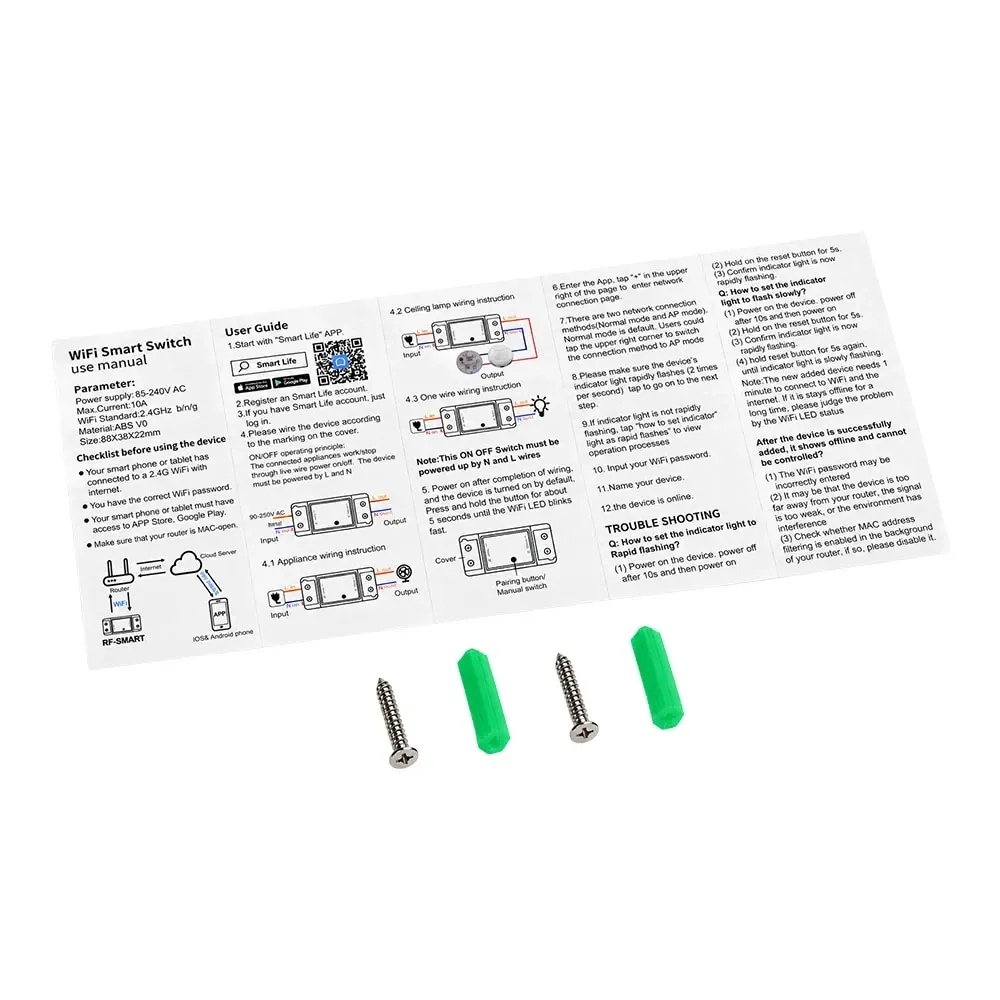 Розумне реле з WiFi Trinix TRX-WC03(WiFi)10А (28-00030) Київ - фото 11