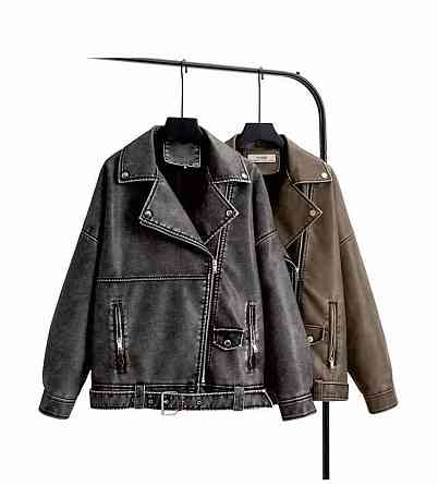 Куртка-косуха женская Серый S Харьков