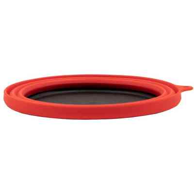 Миска туристична Tramp силіконова з пластиковим дном 550 мл (UTRC-123-terracota) Вінниця