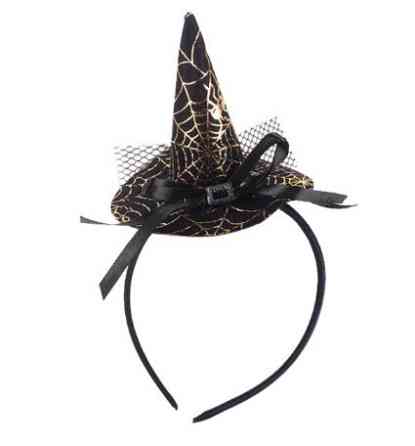 Обруч на Хэллоуин one size черно-золотистый Киев