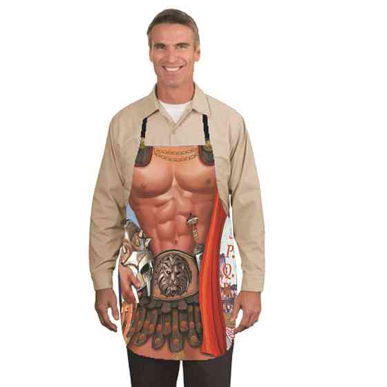Фартук с приколом Торс мужчина 75 на 60 см разноцветный Киев