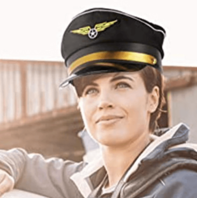 Фуражка Пилота, Лётчика, штурмана ЧЁРНАЯ, регулир р-р 52-58 Киев - изображение 8