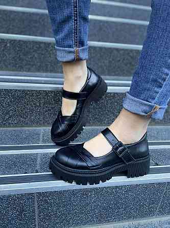 Olli Туфлі жіночі OLLI T-212-Астра чорні (весна-осінь, шкіра натуральна) (4770) Коломия