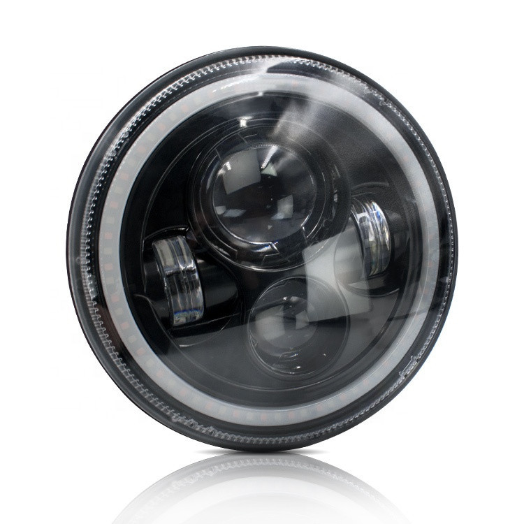 Фара головного світла LED40W (ближній + дальній + ходові вогні 7 дюймів (ГАЗ, КамАЗ, УАЗ, ЗІЛ, МАЗ, ВАЗ) Мукачево - фото 2