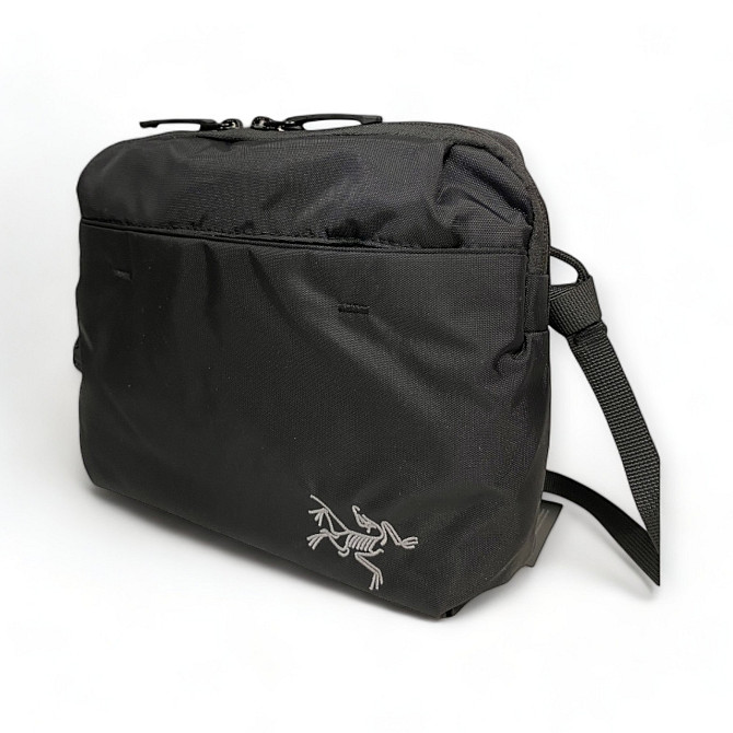 Сумка через плече Arcteryx Heliad 6L Crossbody чорний Запоріжжя - фото 3