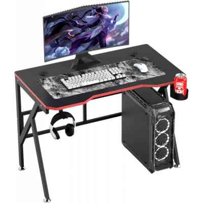 Комп'ютерний стіл GT Racer T-1218 Black (T-1218 (120x60x73) Black) Вінниця