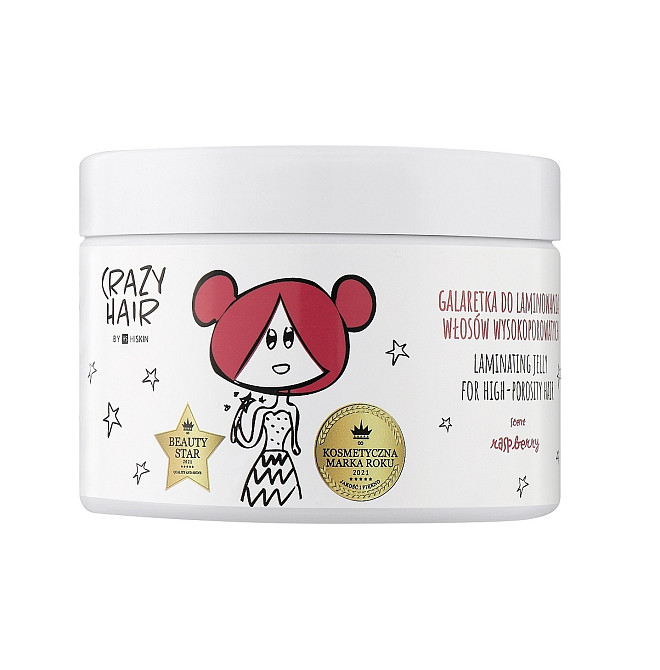 Желе для ламинирования волос с высоким уровнем пористости Малина HiSkin 300 мл Киев - изображение 1