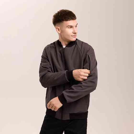 Бомбер Pobedov Thunder Темно-сірий 2XL OWbb3 1672XLdge Київ