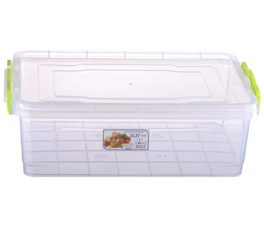 Контейнер пищевой Elit №5 (7 л) Ал-Пласт Одесса - изображение 1