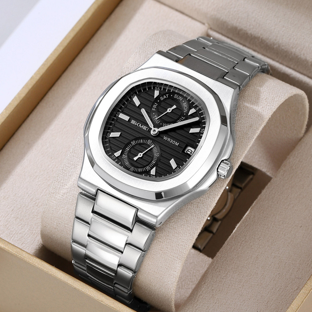 Skmei 2423SIBK Silver-Black Київ - фото 4