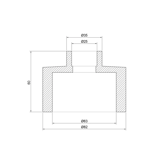 Муфта PPR Thermo Alliance 63х25 Київ