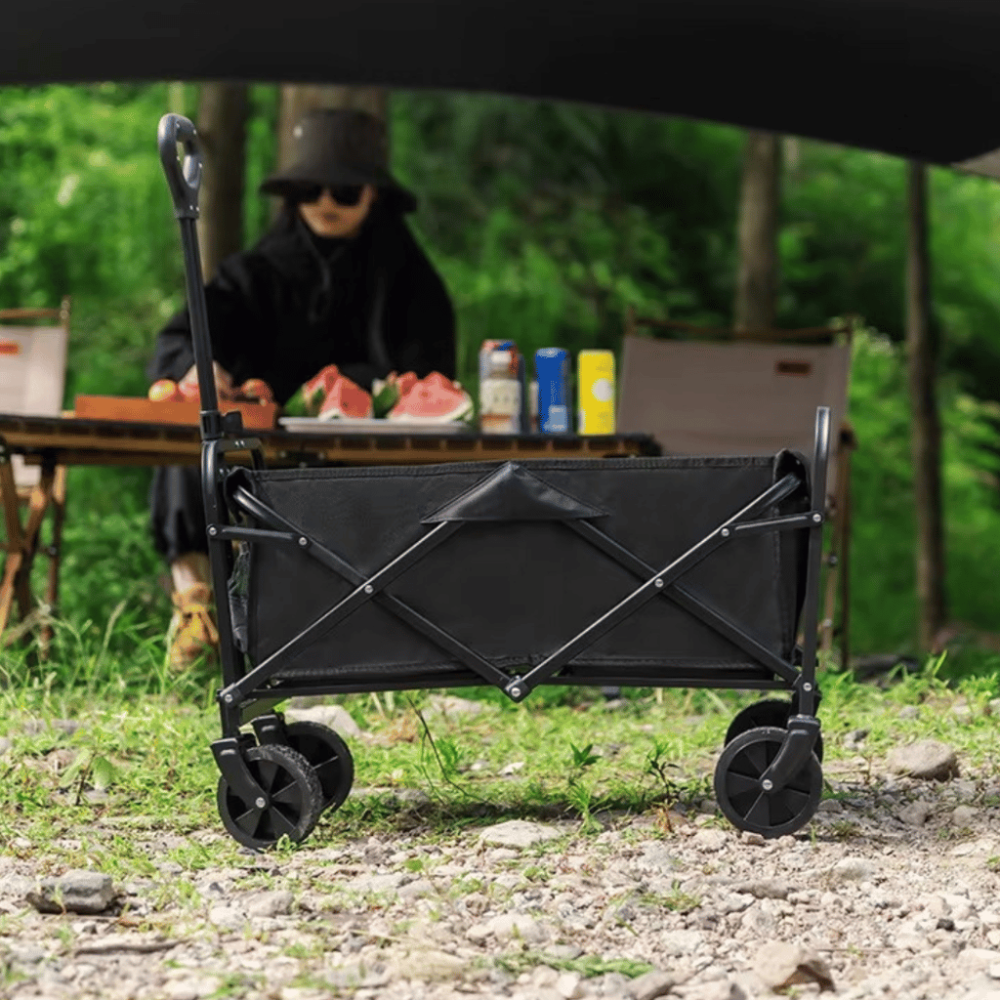 Набір візок з стільницею 78х45см складні для кемпінгу перевезення речей, багатоцільовий об'єм 68,5 л для походів на природу Кам'янець-Подільський - фото 17