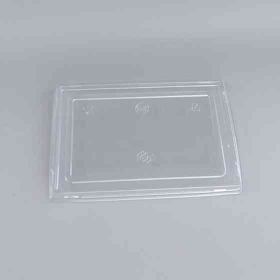 Прямокутна кришка PET для контейнера "KRAFT" 500 мл 135*85*40 (50 шт) Харків