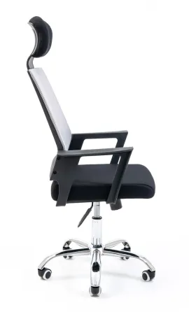 Офісне Крісло Керівника Richman Stick Сітка Чорно-сірий Київ