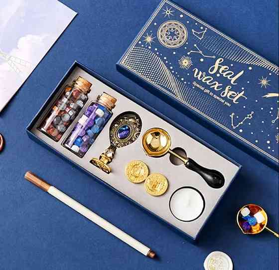 Набор для восковых печатей Wax Seal Set (штамп + воск + ложечка) Киев