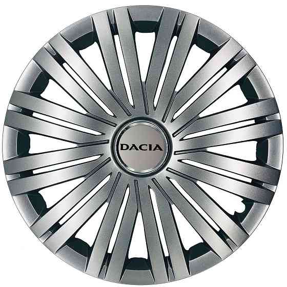 Автомобільні модельні ковпаки R14 Dacia 200 4шт, SJS, сріблясті Київ