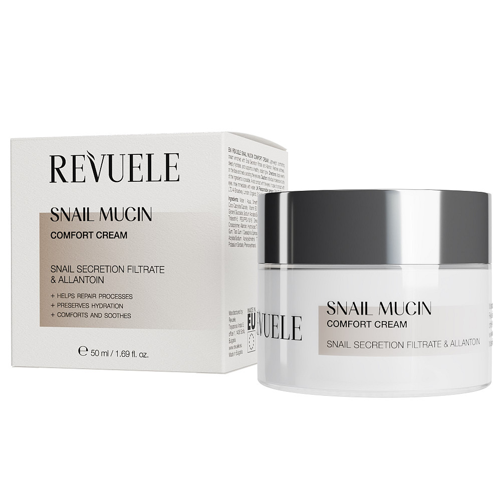 Крем для лица Snail mucin Revuele 50 мл Киев - изображение 2
