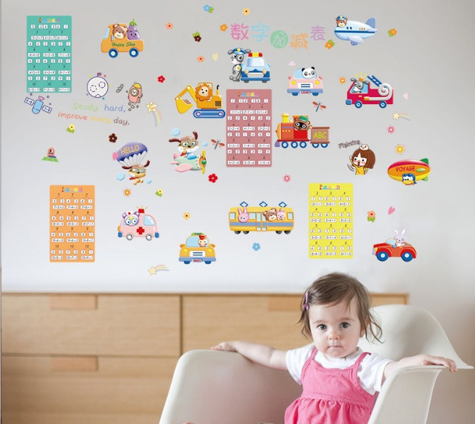 Наклейка декоративна дитяча Транспорт Київ - фото 5