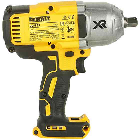 Гайковерт аккумуляторный ударный бесщеточный DeWALT DCF899N 18 В, 950 Н·м, 1/2″, без АКБ и ЗУ Киев