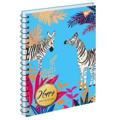 Зошит Yes А5 Happy 80 аркушів клітинка (151970) Вінниця