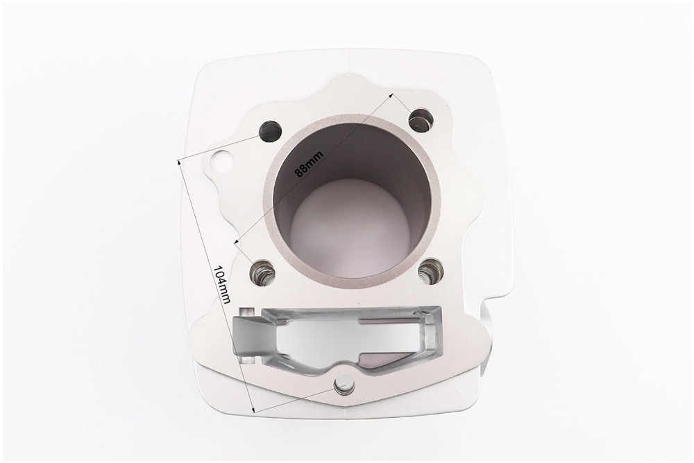 Циліндр к-кт (ЦПГ) CB150cc Ø62,0мм (висота циліндра 69/97мм, палець 15мм) Китай Киев - изображение 4