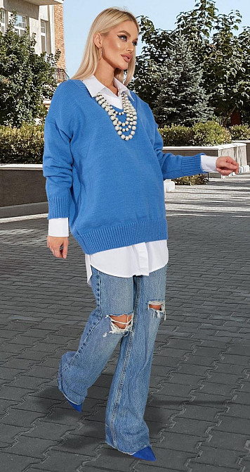 Джемпер вільний (42-46) Київ - фото 3