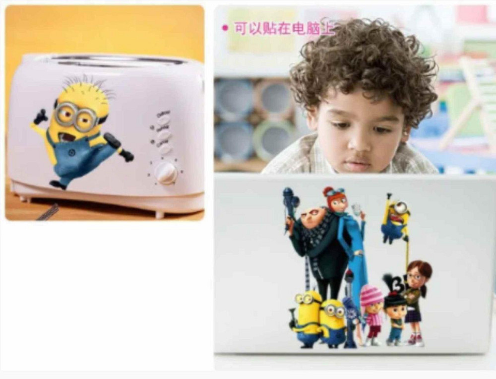 Наклейка декоративна дитяча Міньйони Київ - фото 6