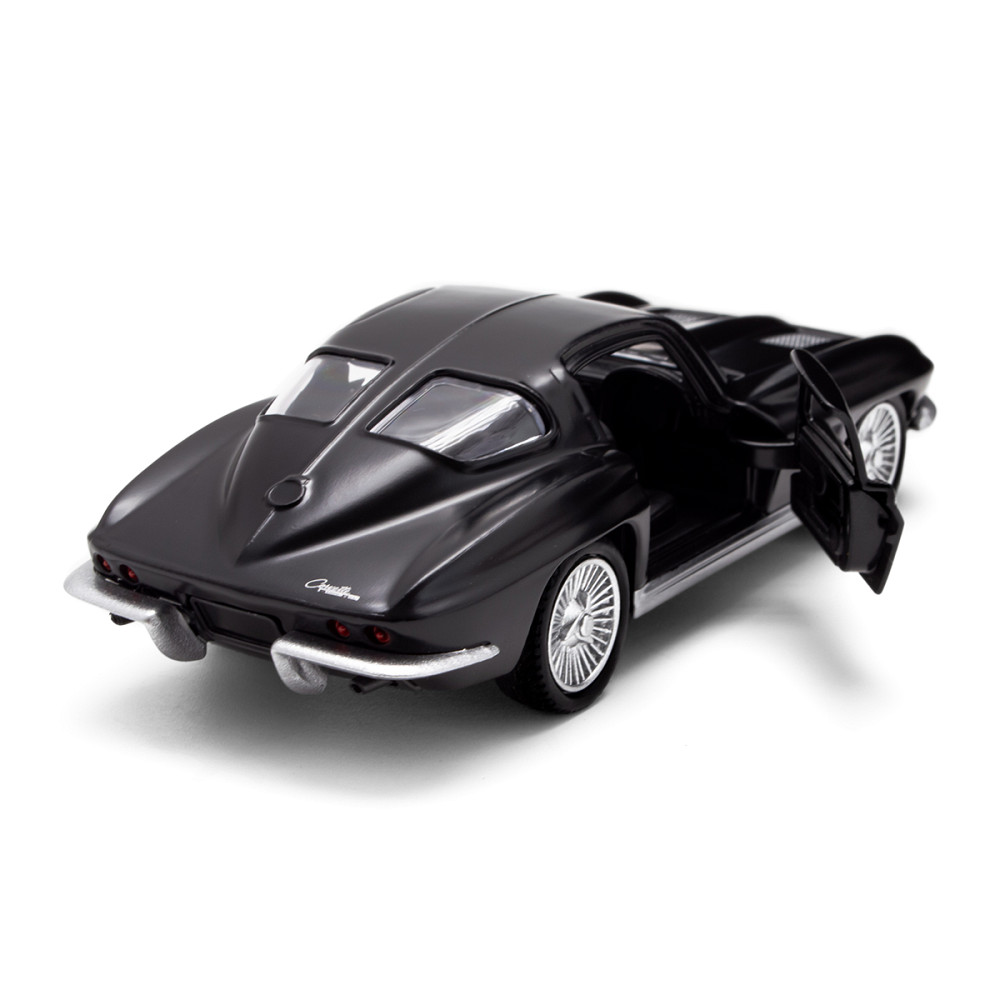 Автомодель - Chevrolet Corvette Split Window 1963 (матовий чорний) Днепр - изображение 2