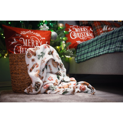 Плед Ardesto Flannel 100% полиэстер, имбирные пряники 160х200 см (ART0118PB) Вінниця - фото 10