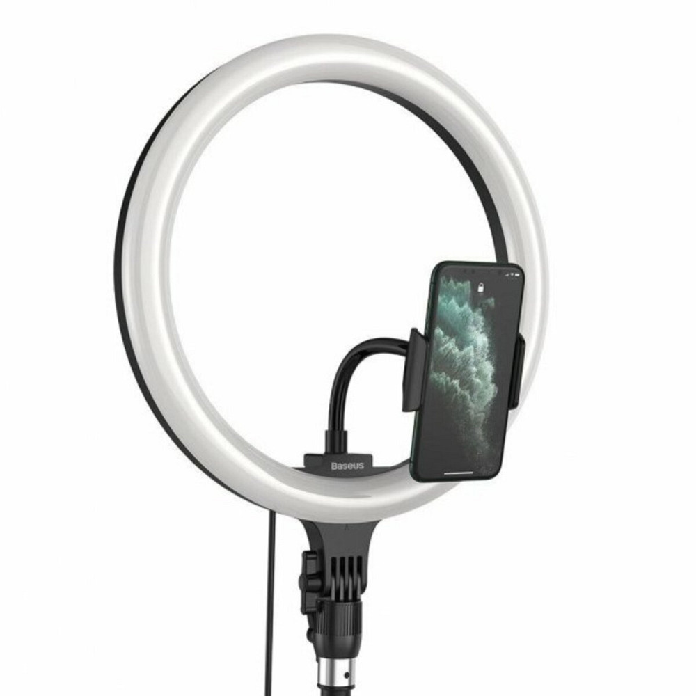 Кільцева світлодіодна LED лампа Baseus Live Stream Holder-floor Stand(12-inch LightRing)+ШтативBlack Киев - изображение 2