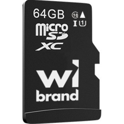 Карта памяти Wibrand 64GB mictoSD class 10 UHS-I (WICDXU1/64GB) Винница - изображение 1
