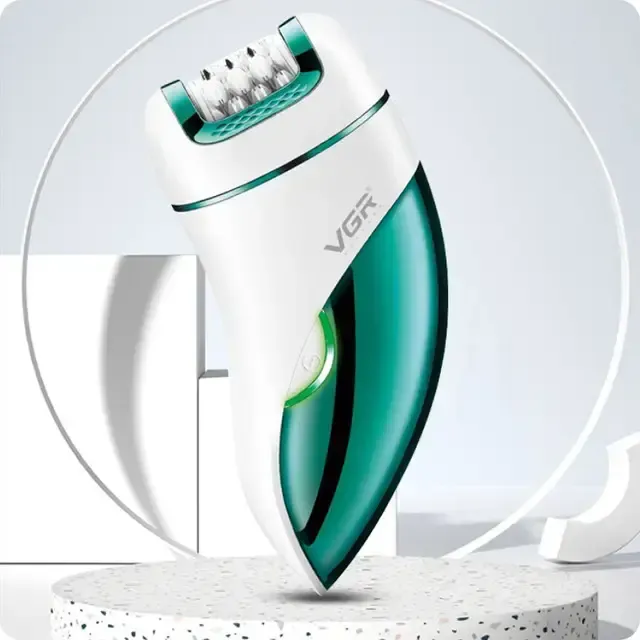 Эпилятор женский аккумуляторный 3 в 1 с USB триммер депилятор для тела и ног VGR V-731 Коломия - фото 7