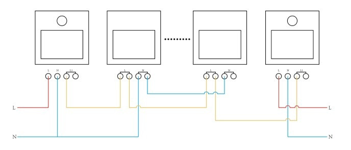 LIVOLO Прохідний світильник для сходів з датчиком руху, підсвітка підлоги LIVOLO чорний матове Коломыя - изображение 2