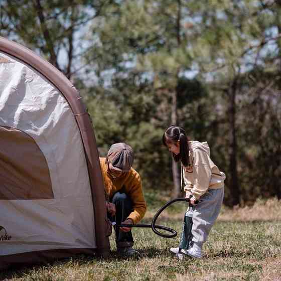Намет надувний Naturehike CNH23ZP12002, бежевий Киев