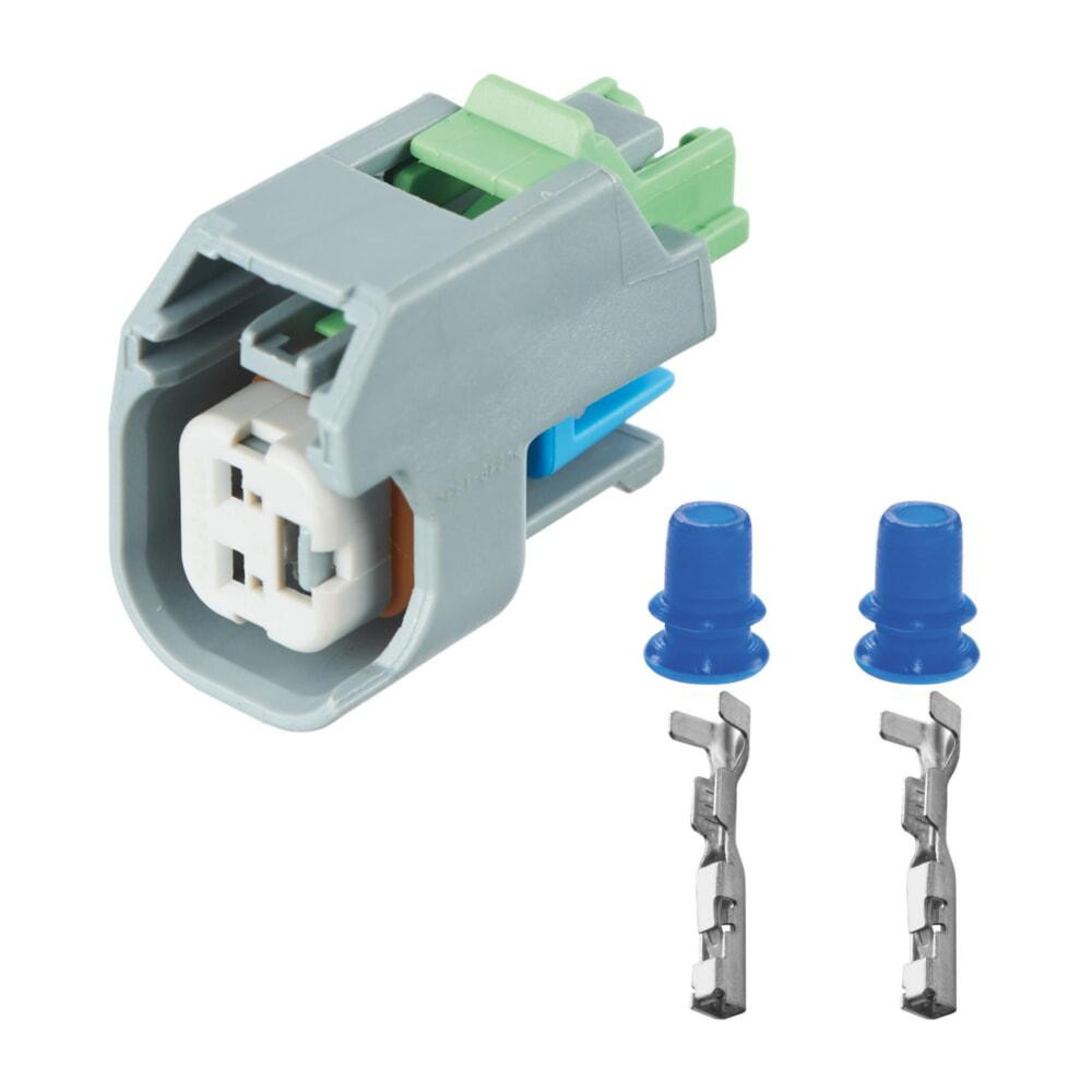 Роз'єм конектор 2-кон., Топл, Форсунка Uscar, 15419715, 15423278, 15423276, APTIV (Delphi) Ford, Mazda Київ - фото 1