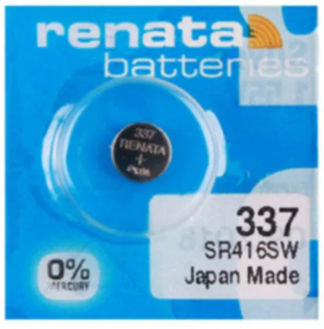 Батарейки-таблетки Renata 337 / SR416 / 10 шт. на блістері Дніпро