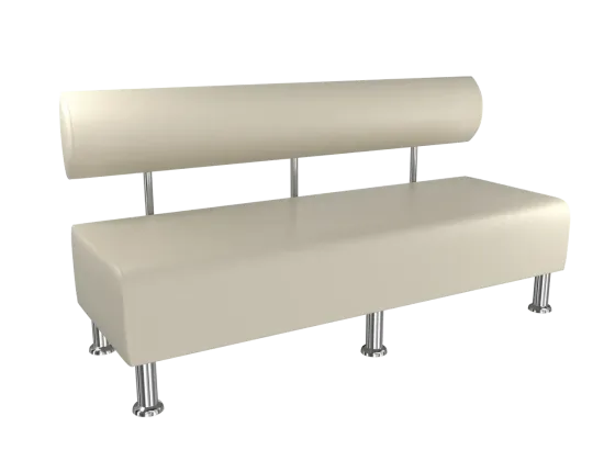 Диван для зоны ожидания Бекки Слоновая кость Киев