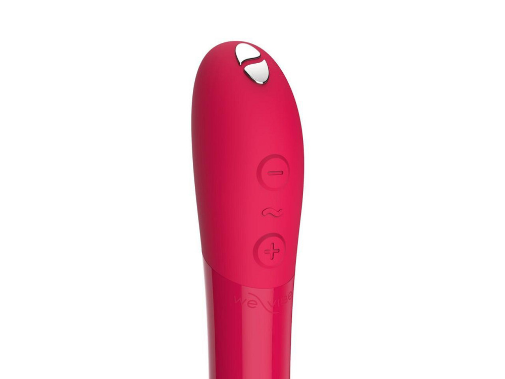 Потужна віброкуля Tango X Cherry Red by We-Vibe, 7 режимів вібрації, 8 рівнів інтенсивності Sex Aura Київ - фото 7