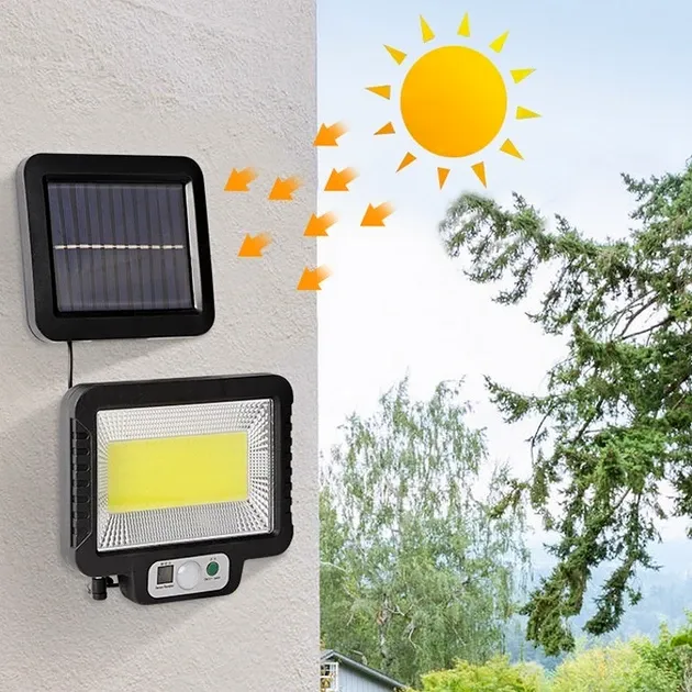 Акумуляторний прожектор з  сонячнною панеллю Т 09 Одеса - фото 4