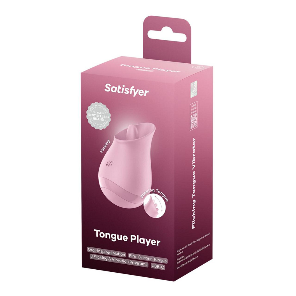 Вибростимулятор для клитора Satisfyer Tongue Player с язычком Sex Aura Киев - изображение 5