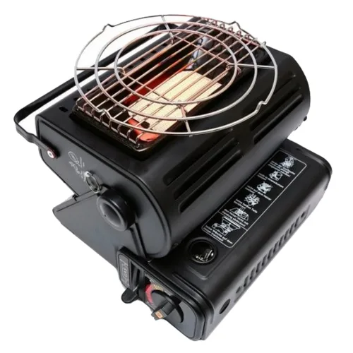 Обогреватель газовый + плита (горелка) Tradis Черный Винница - изображение 3