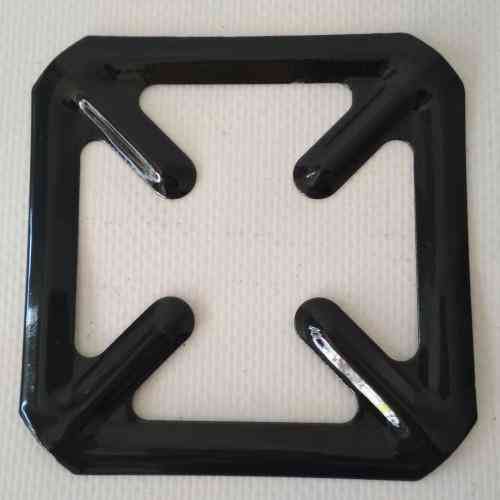 Накладка на газову плиту Хрест оцинк. 105х105мм Харків