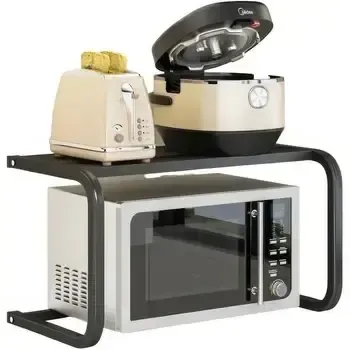 Полочка для микроволновки 53х32х32см / Подставка для микроволновки / Настольная полка органайзер Коломия - фото 4