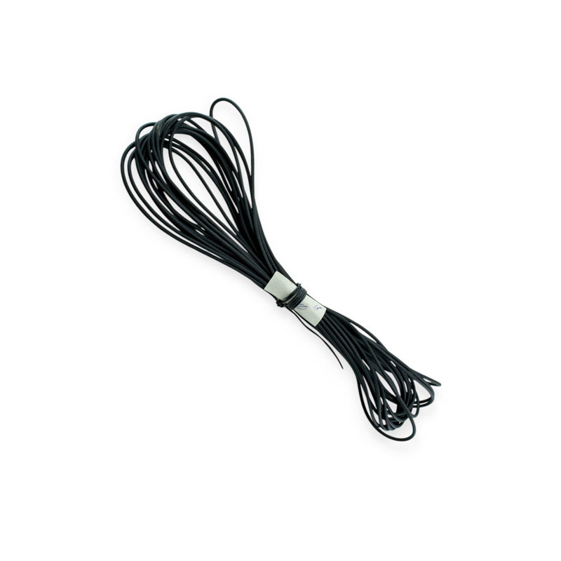 Провод на проводку многож. d=1.5 черный (10 п.м.) Мукачево - изображение 1