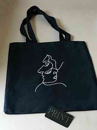Еко-сумка \ ШОПЕР С АРТ ПРИНТОМ Чернівці