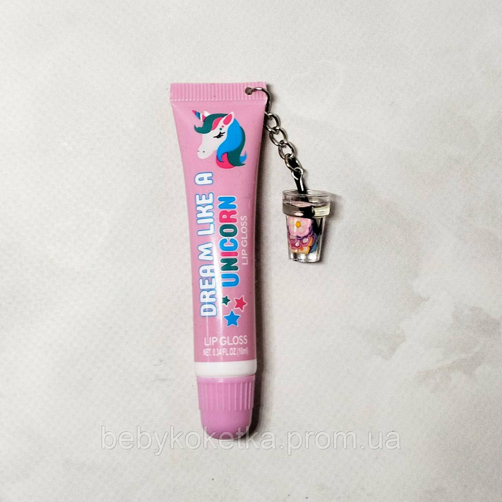 Зволожуючий напівпрозорий блиск для губ Viktoria' s Spirit Fruit Fetish Единоріжка. Львів - фото 1