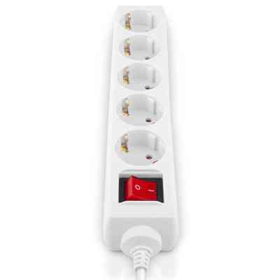 Мережевий фільтр живлення REAL-EL RS-Protect M 5m, white (EL122300029) Вінниця