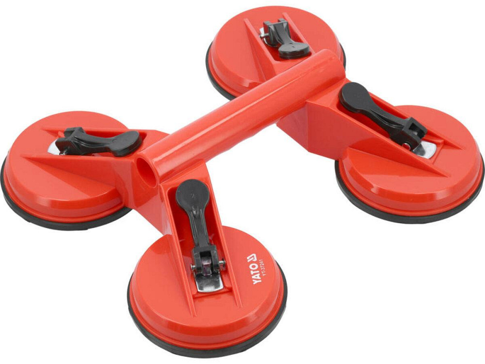 Присосок вакуумний YATO: 4 чашки Ø= 120 мм, m = 120 кг [10] Одеса - фото 1