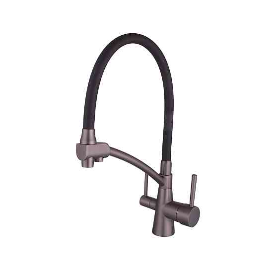 Змішувач для кухні під осмос Globus Lux LAZER GLLR-0700-11-GRAPHITE Луцк